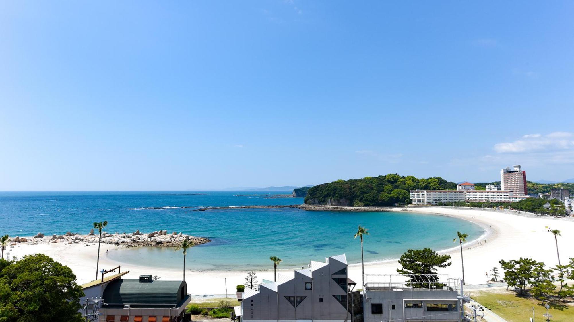 호텔 산라쿠소 시라하마 외부 사진